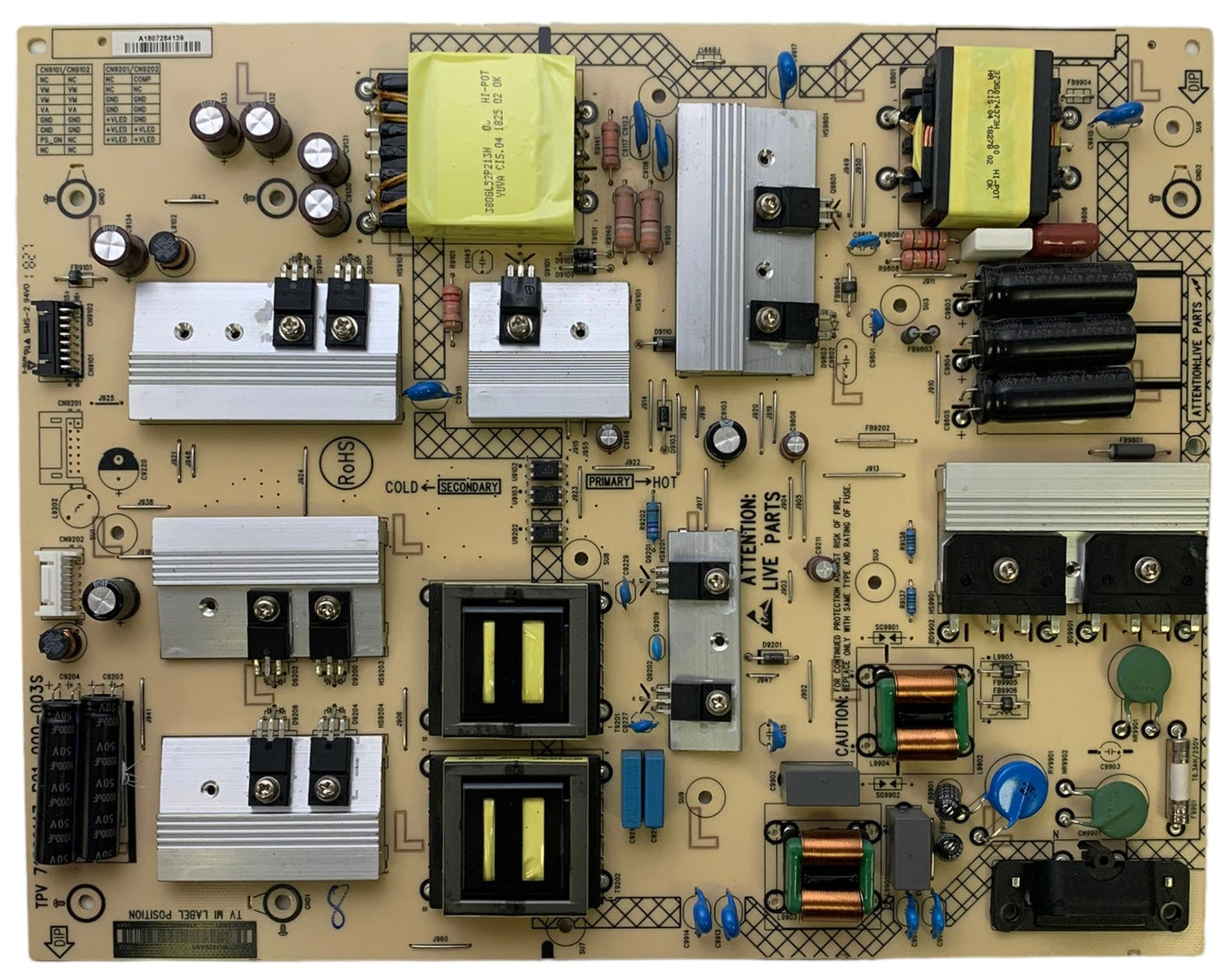 Vizio ADTVH1825AB1 Power Supply Board Otarealm