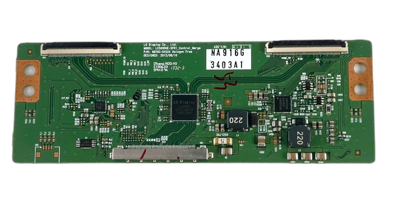 LG 6871L-3403A / 6871L-3338A (6870C-0452A) T-Con Board Otarealm