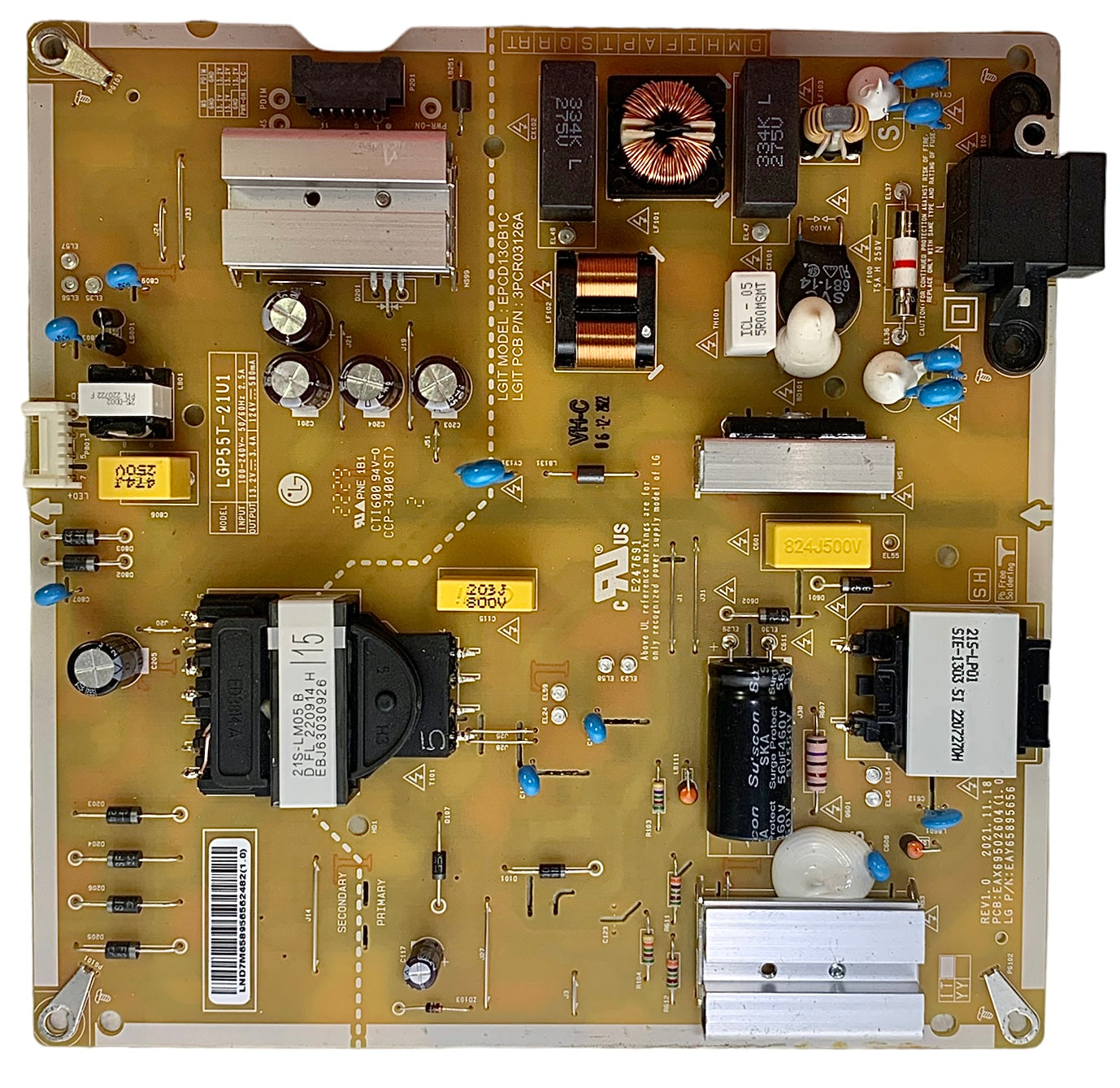 LG EAY65895656 Power Supply/LED Driver Board Otarealm