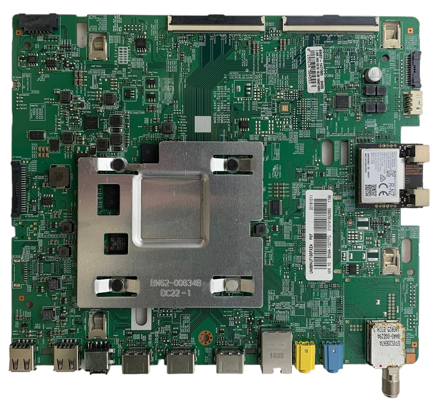 Samsung BN94-13277G Main Board for UN58MU6070EXZA (Version DA01) Otarealm