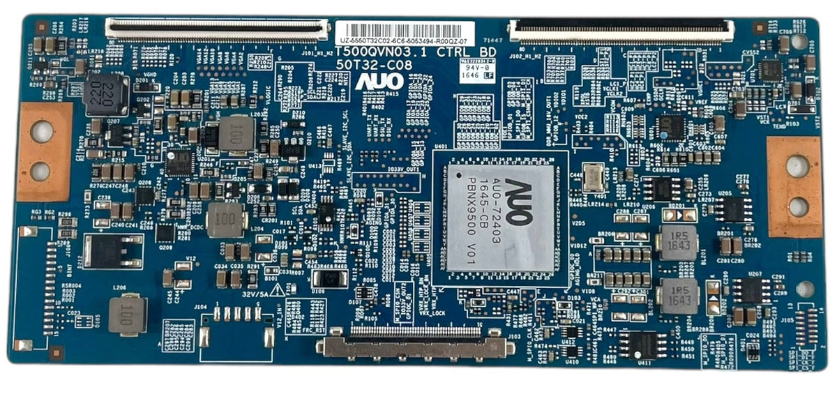 Vizio 55.50T32.C02 (T500QVN03.1 CTRL BD, 50T32-C08) T-Con Board for 50H8C Otarealm
