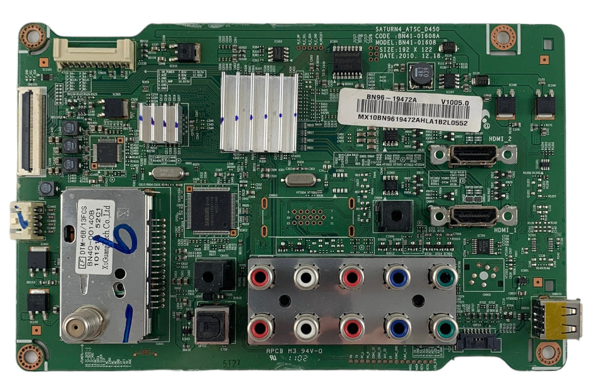 Samsung BN96-19472A Main Board for PN51D440A5DXZA Otarealm