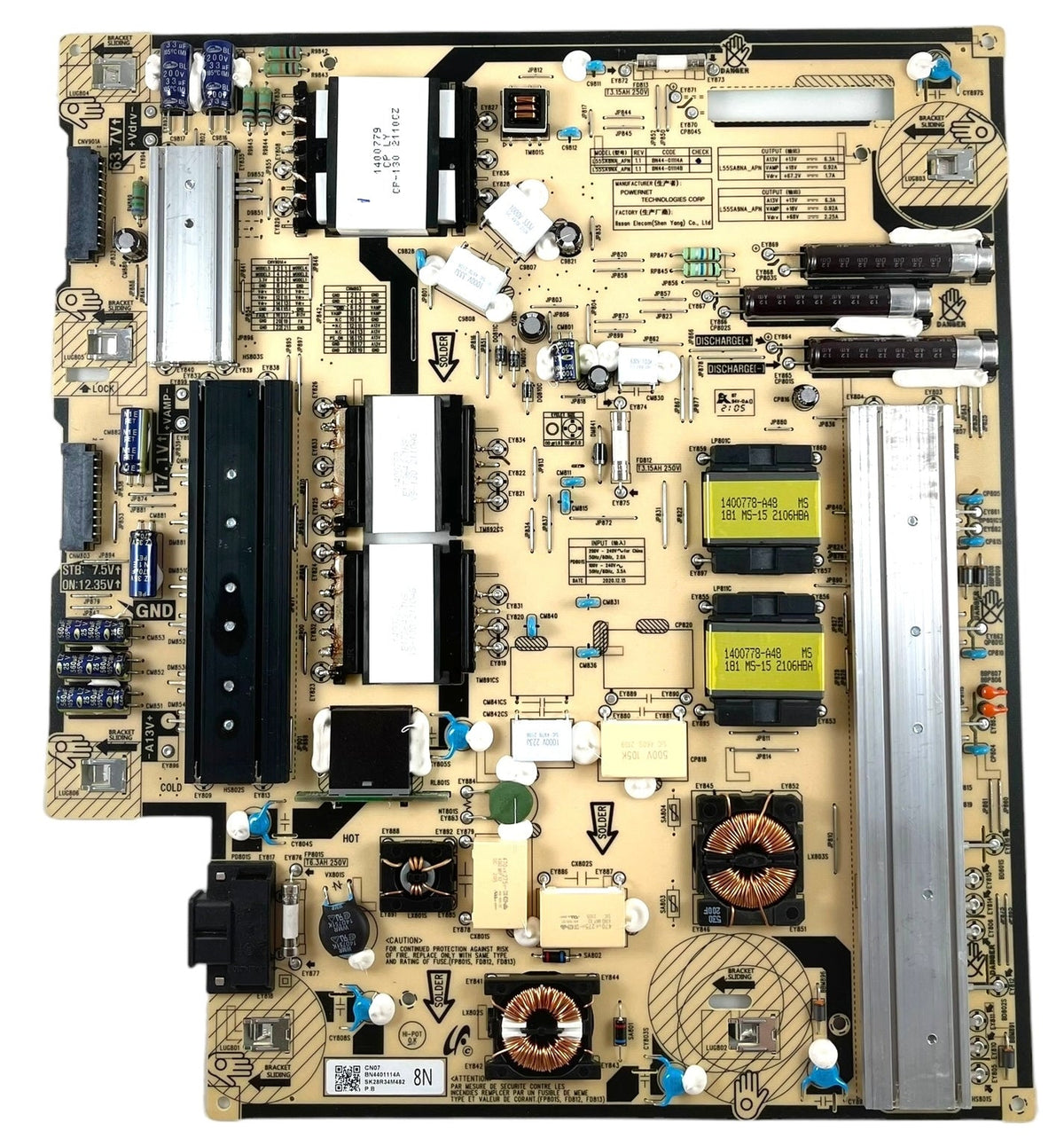 Samsung BN44-01114A Power Supply / LED Board for QN55QN85AAFXZA Otarealm