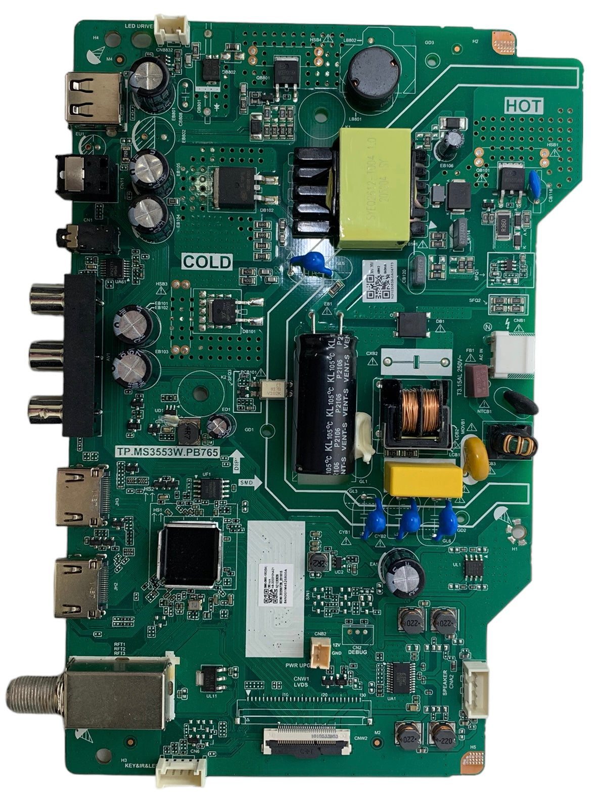 Insignia 0980-0900-1052 Main Board / Power Supply Otarealm