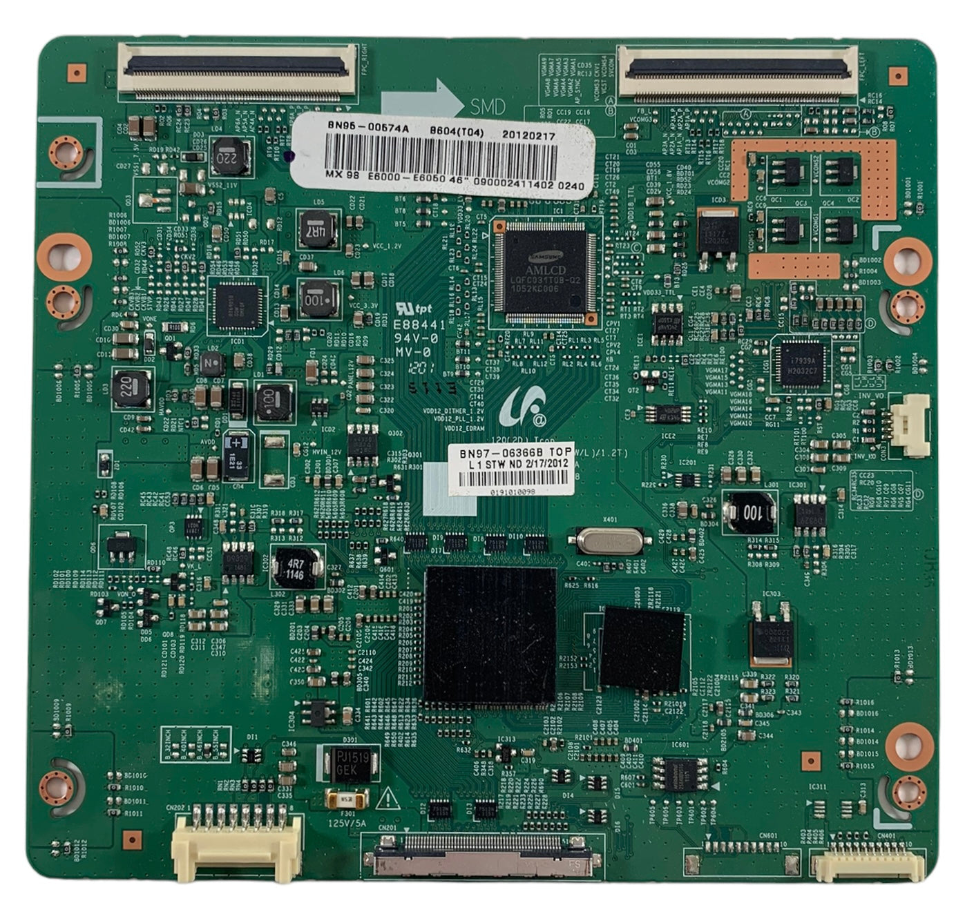 Samsung BN95-00574A (BN97-06366B, BN41-01788A) T-Con Board Otarealm