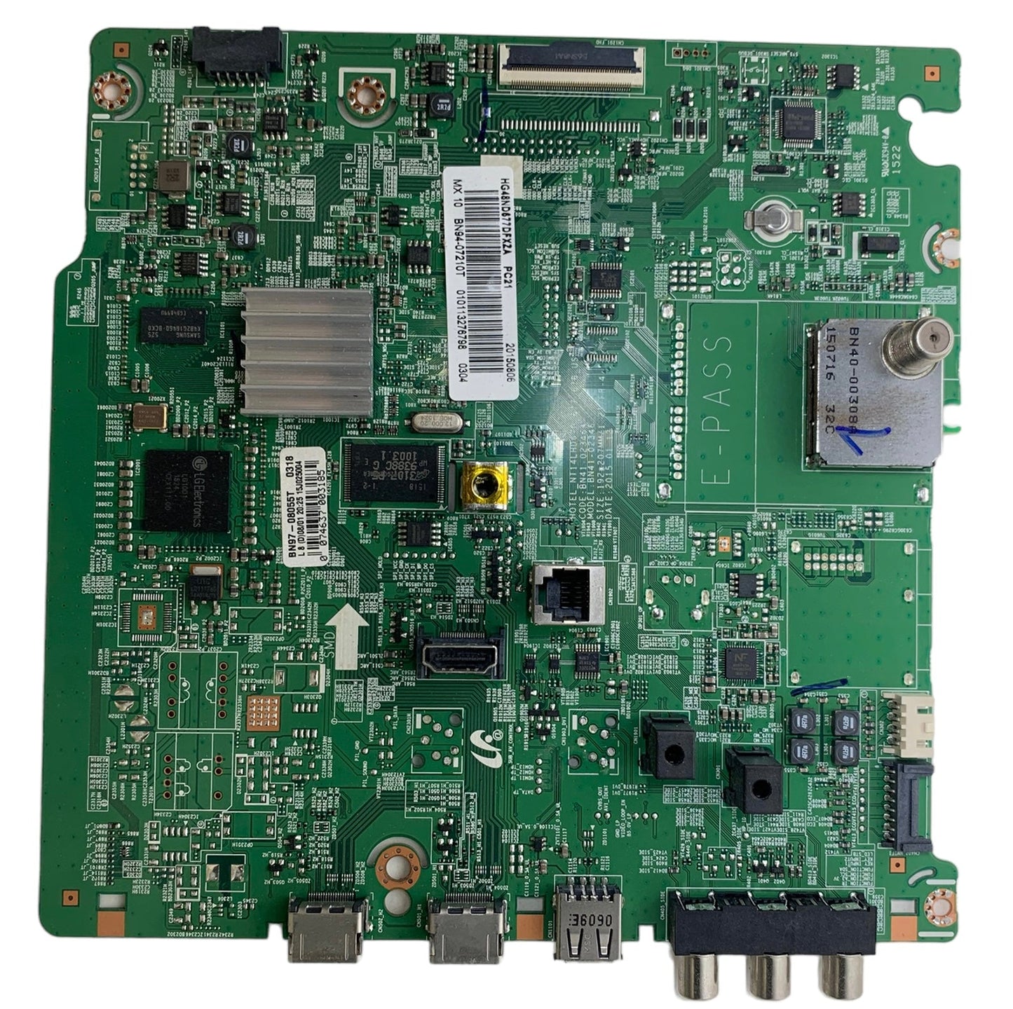 Samsung BN94-07210T Main Board for HG48ND677DFXZA (TS01) Otarealm