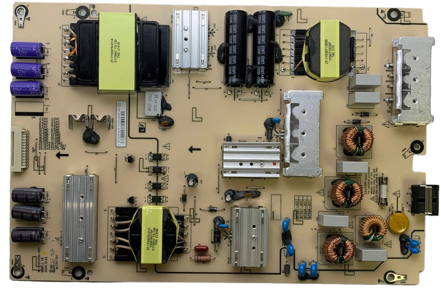 Vizio 09-70CAR190-00 Power Supply / LED Board M70Q6-J03 Otarealm