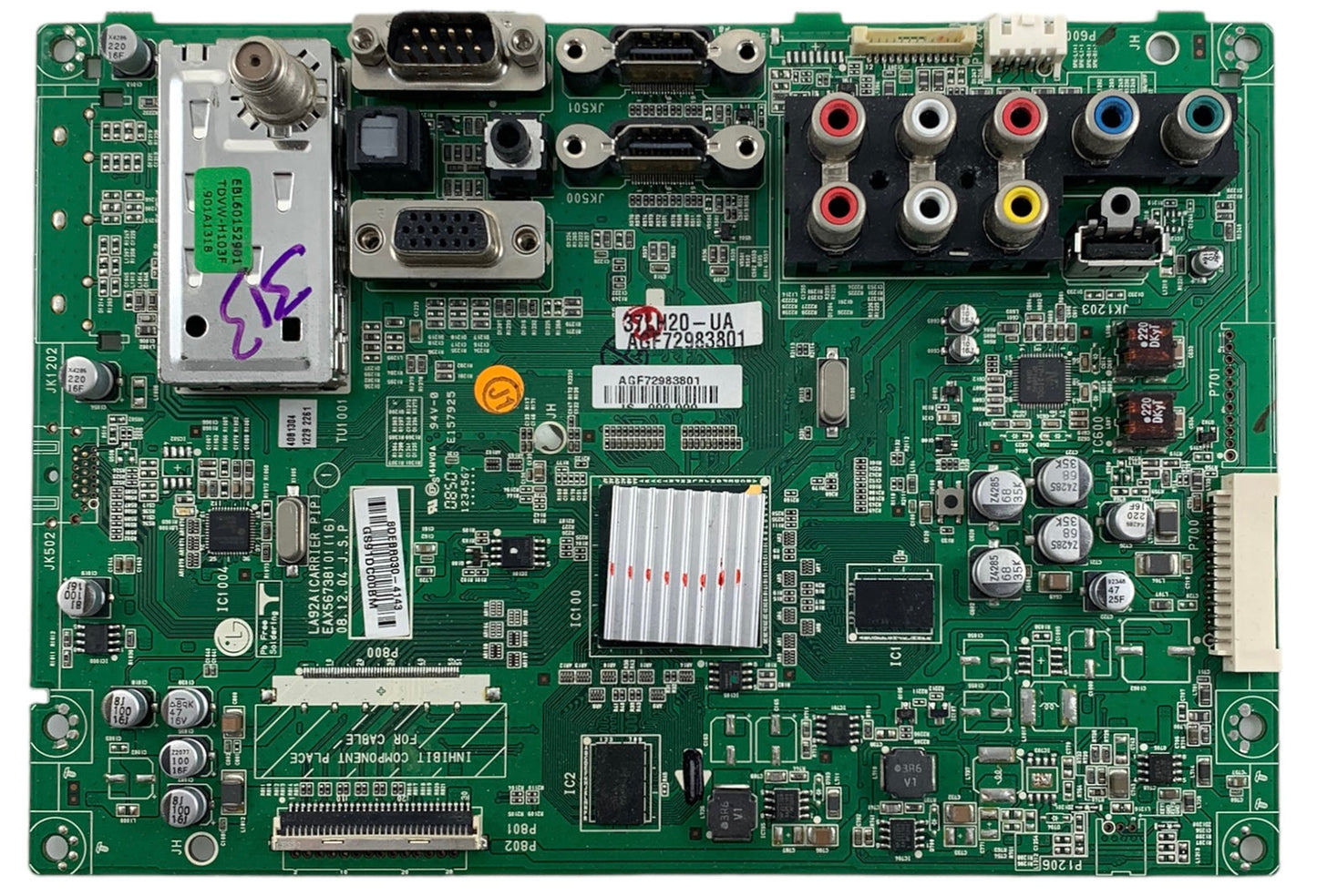 LG AGF72983801 (EAX56738102) Main Board for 37LH20-UA Otarealm