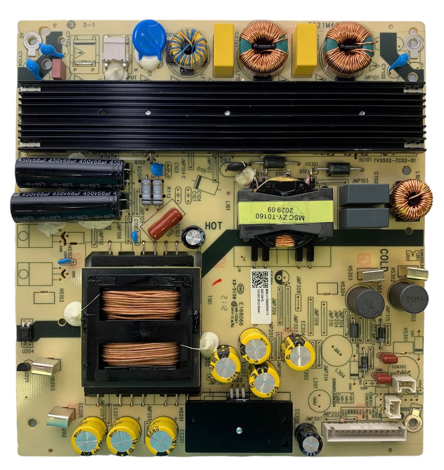 JVC 514C5502M80 Power Supply Board for LT-55MAW595 Otarealm