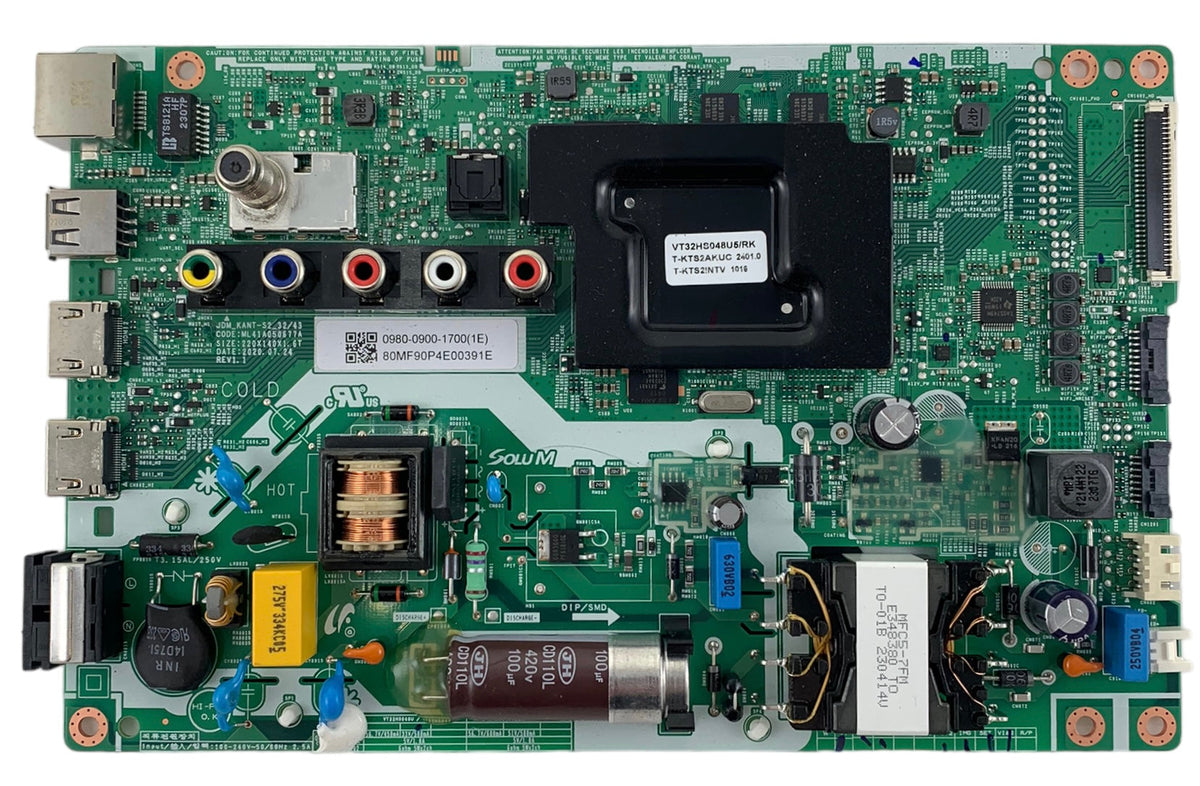 Samsung 0980-0900-1700 Main Board Power Supply for UN32M4500BFXZA (Version VI09) Otarealm