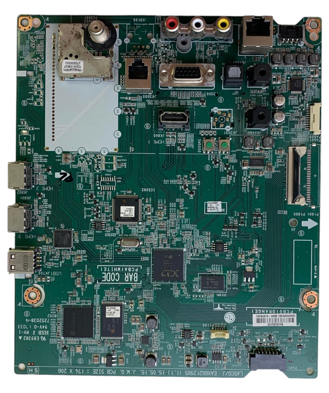 LG EBU63543902 Main Board for 43LX560H-UF Otarealm