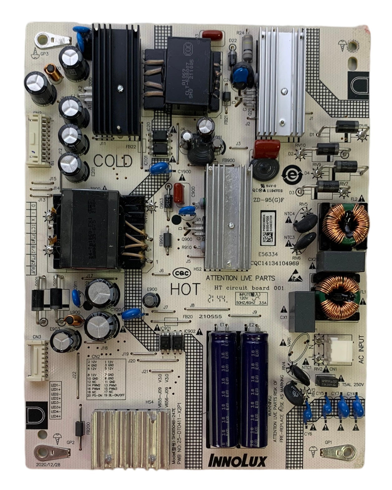 Vizio P650D308DA 6M04B00044000 Power Supply/LED Driver Otarealm