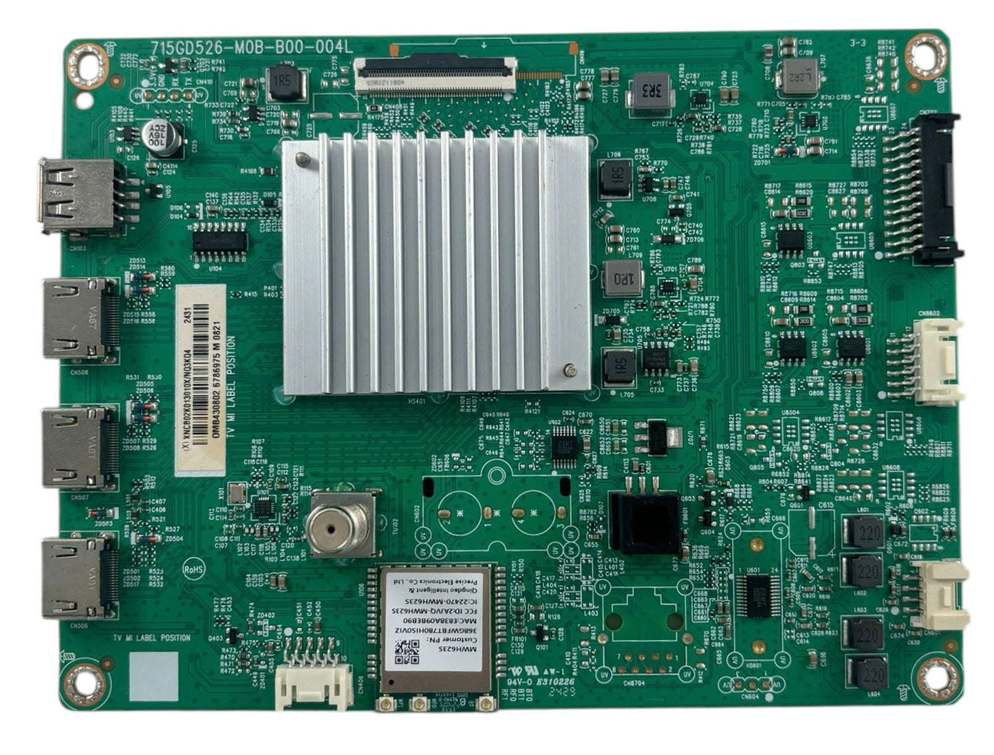 Vizio 756TXNCB02K013 Main Board for VQD43M-0901 Otarealm