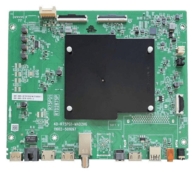 G0301-000625-Z00 TCL Main Board, 40-R75PG1-MAD2HG, 11602-501097, 85Q5K Otarealm