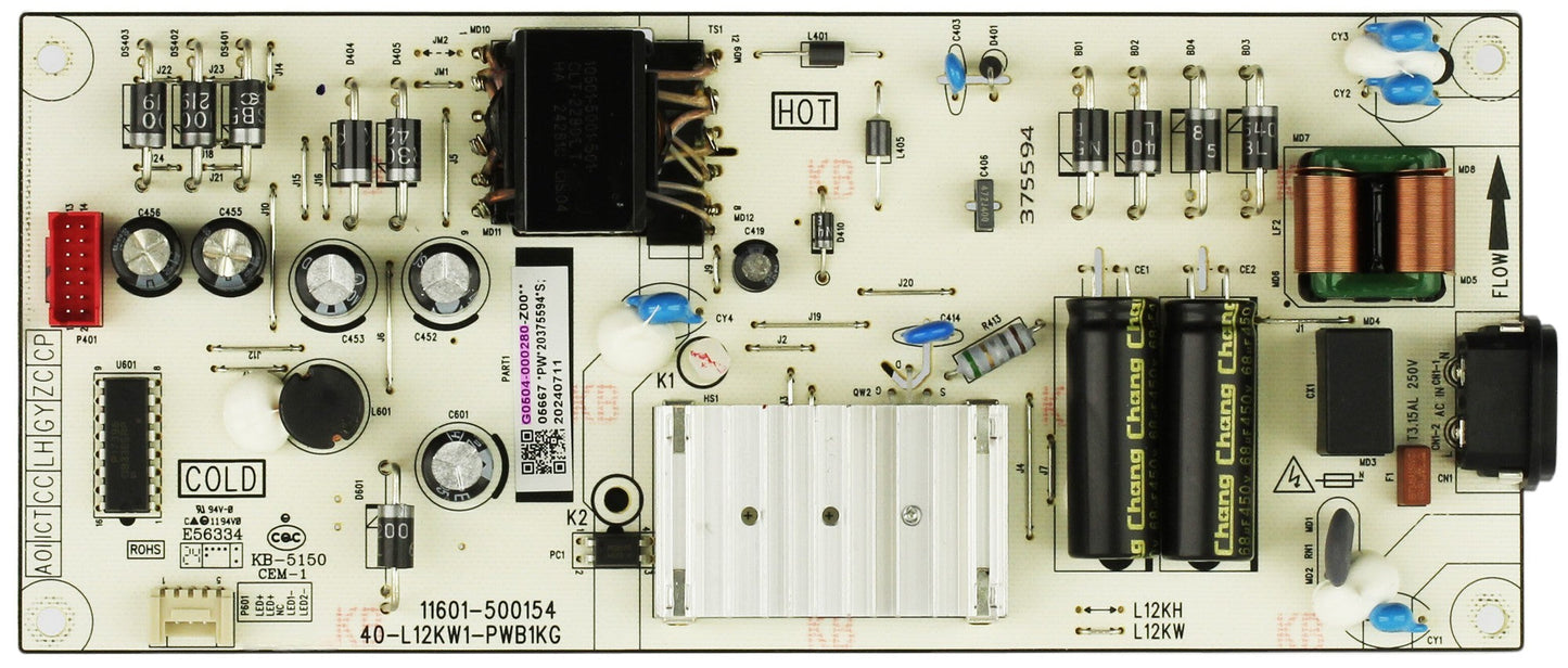TCL G0504-000280-Z00 Power Supply Board Otarealm