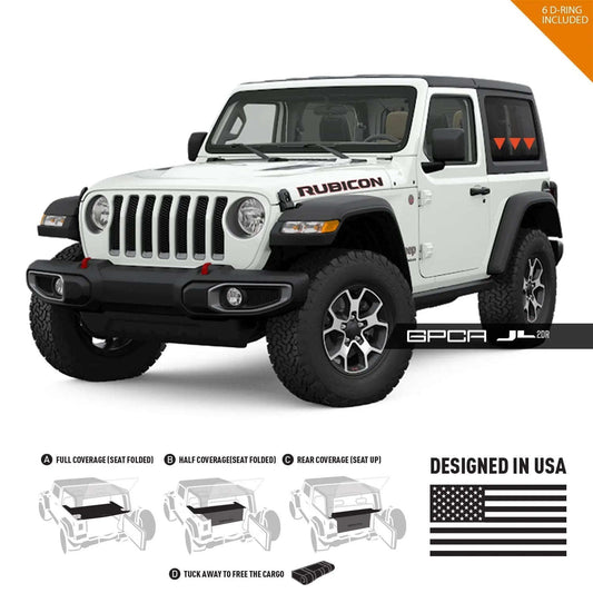 Jeep Wrangler JL 2DR Cargo Cover (2018+) Otarealm