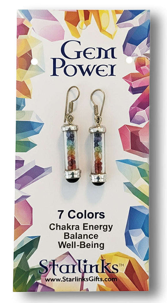 7 Colors Earrings for Chakra Energy, Balance & Wellbeing Otarealm