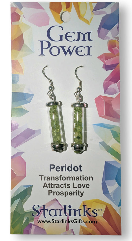Peridot Earrings for Transformation, Attracting Love & Prosperity