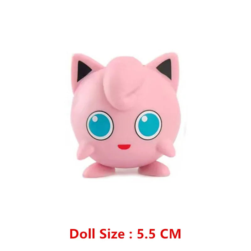 Pokemon Anime Figures Pikachu Mewtwo Charmander Blastoise Gurado Pet Action Model Toy Gifts 4-13 CM