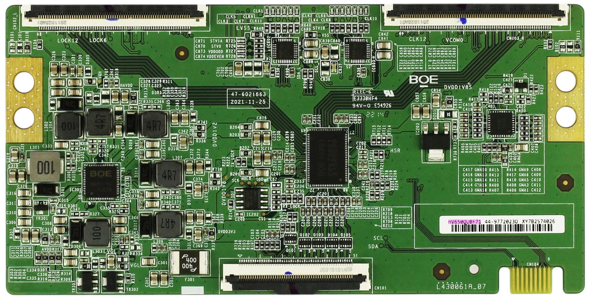 Philips HV650QUBF71 44-9772023 T-Con Board Otarealm