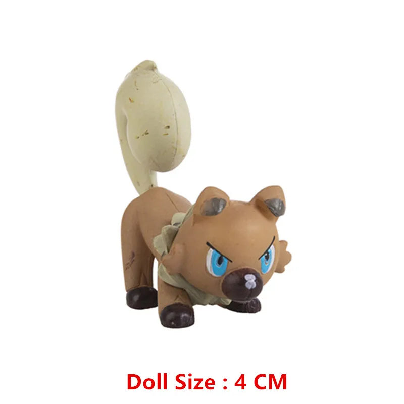 Pokemon Anime Figures Pikachu Mewtwo Charmander Blastoise Gurado Pet Action Model Toy Gifts 4-13 CM