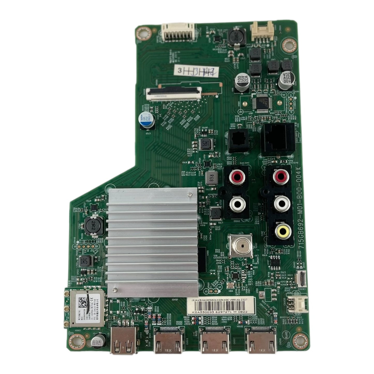 Vizio 756TXLCB02K063 Main Board for V555-J01 (LTC3E7Y Serial) Otarealm