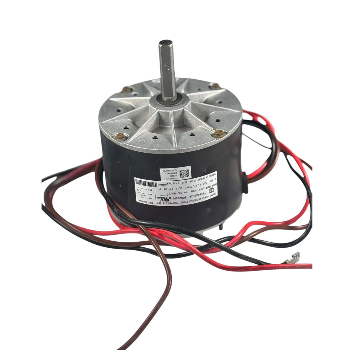 Broad-Ocean Y6S696B528 Condenser Fan Motor 230v 60Hz RPM1000 HP 1/12hp Otarealm