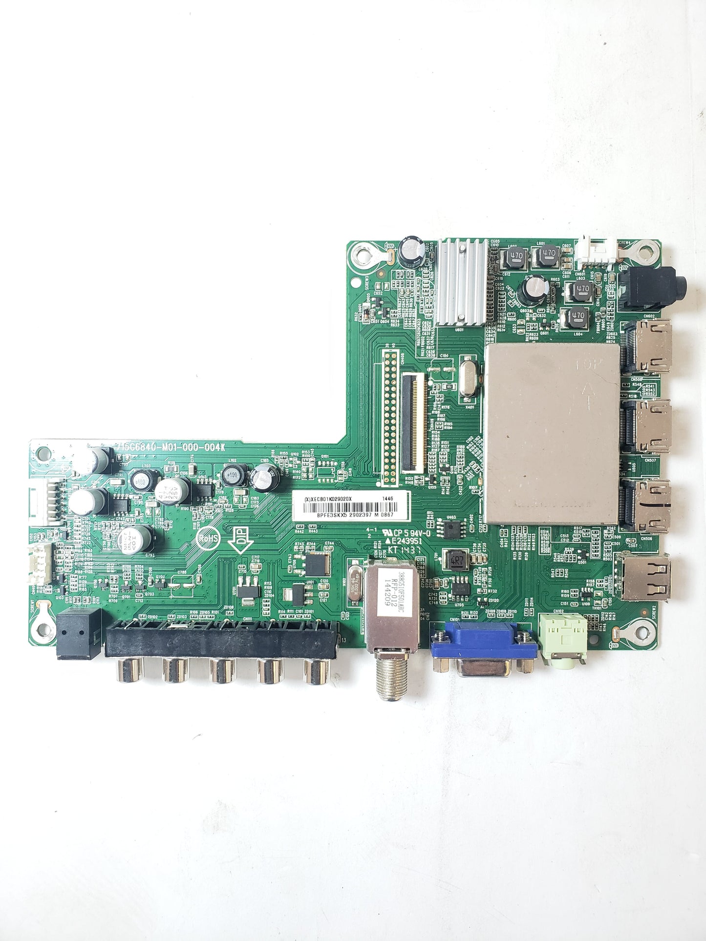 Sharp 756TXECB01K0290 Main Board for LC-50LB261U Otarealm