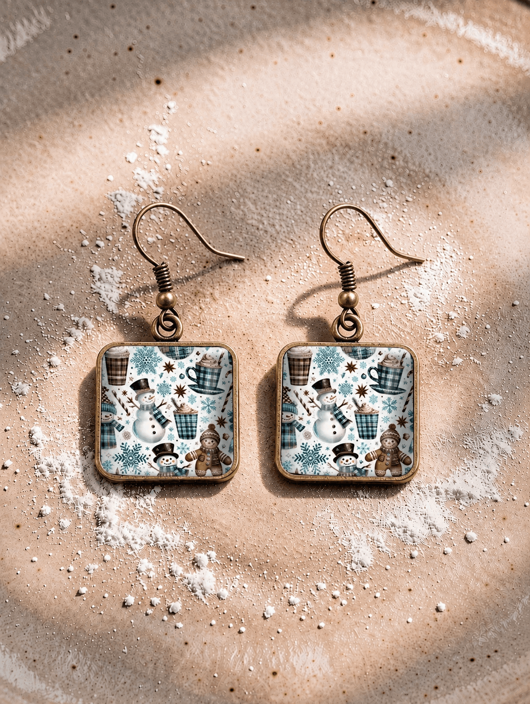 Cozy Cocoa Earrings Otarealm