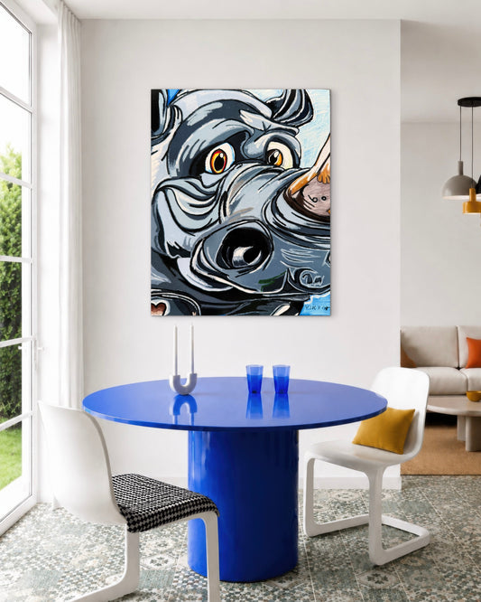 One Horned Wonder - Art Prints