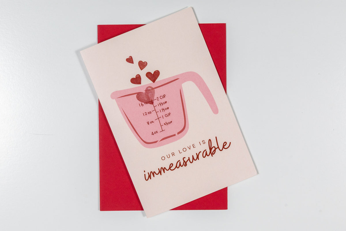 Love is Immeasurable Greeting Card