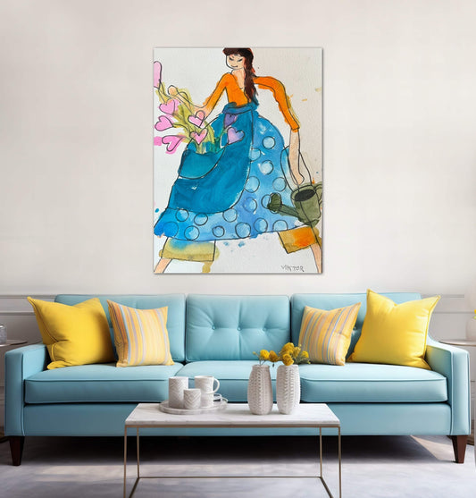 Collection: The Beauty of a Woman, art II - Art Prints