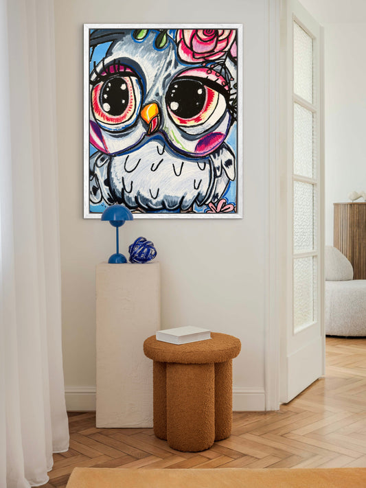 Lady Owl - Art Prints