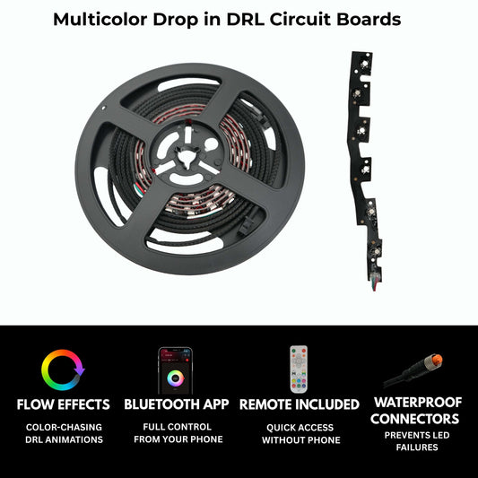 Infiniti Q50 Multicolor Flow DRL Boards (2014-2024) Otarealm