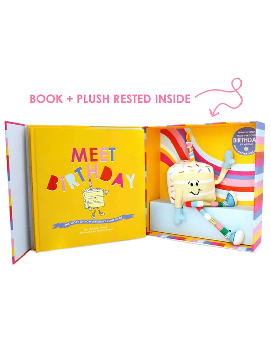 Meet Birthday Book & Cake Sipper Bundle