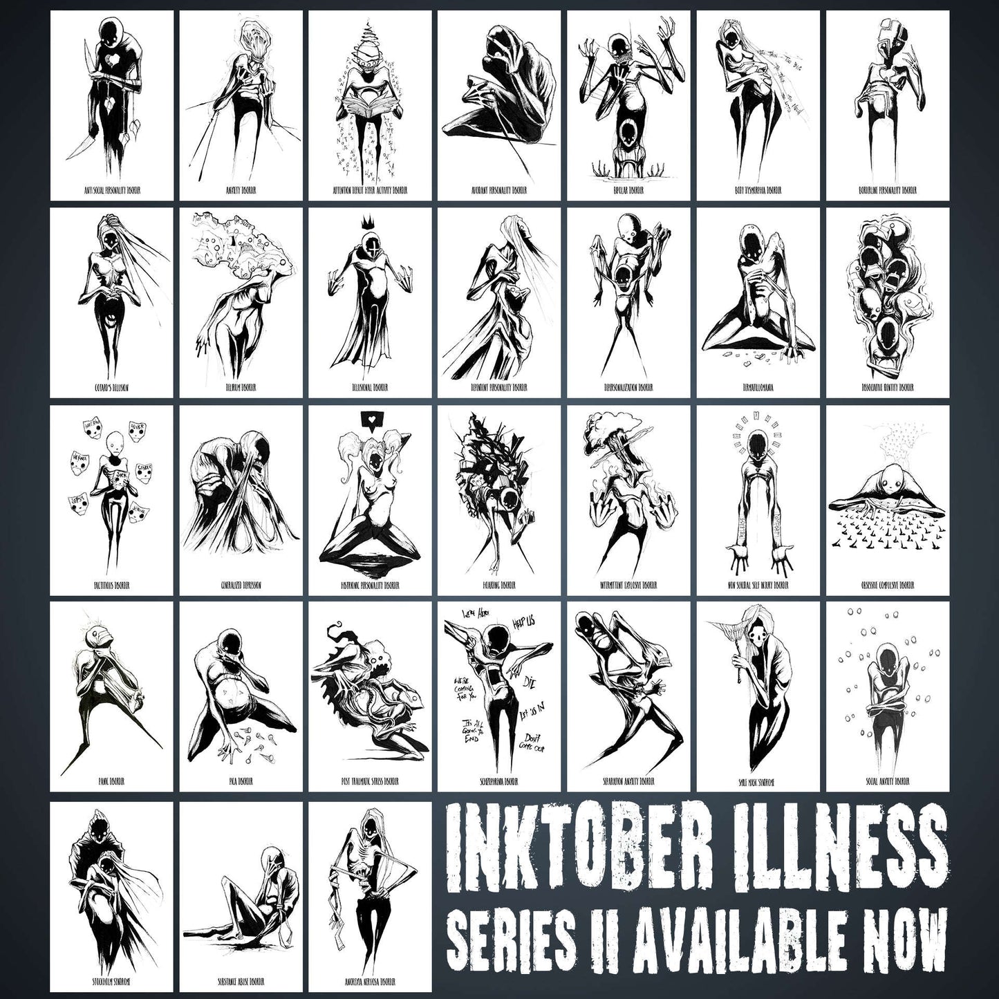 It's All In Your Head Series 2 Prints Otarealm