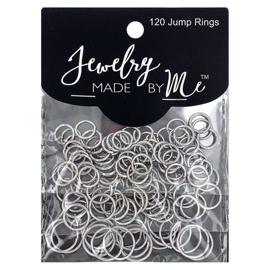 Silver Jump Rings 120pc Assortment Otarealm