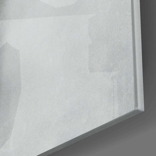 Hand Behind Misty Fog Silhouette Glass Wall Art Otarealm