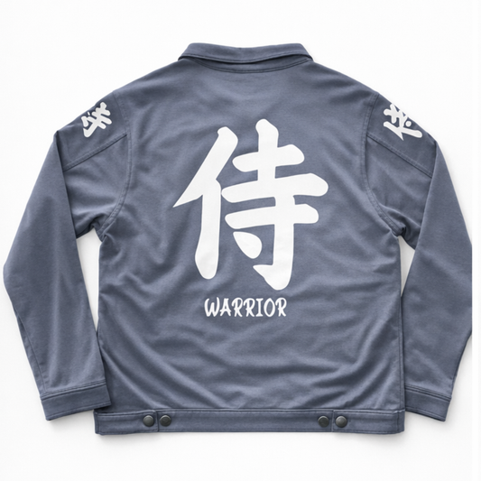 Warrior Kanji Jacket (Fossil Gray)