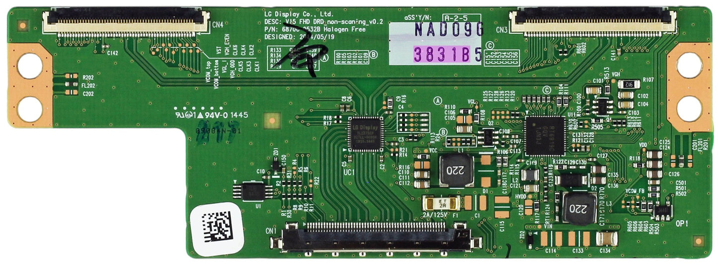 LG 6871L-3831B (6870C-0532B) T-Con Board for 55LF6300-UA 55LX540S-UA 55LX341C-UA Otarealm