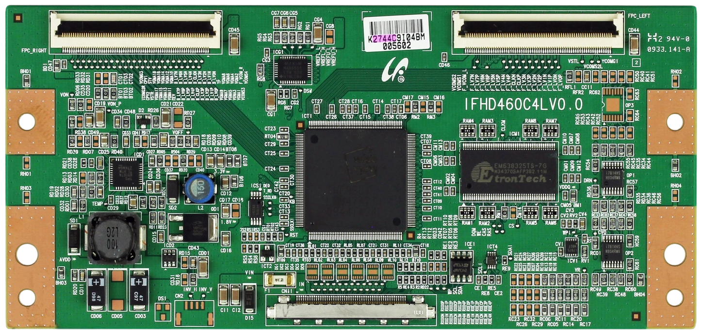 Samsung LJ94-02744C (IFHD460C4LV0.0) T-Con Board Otarealm