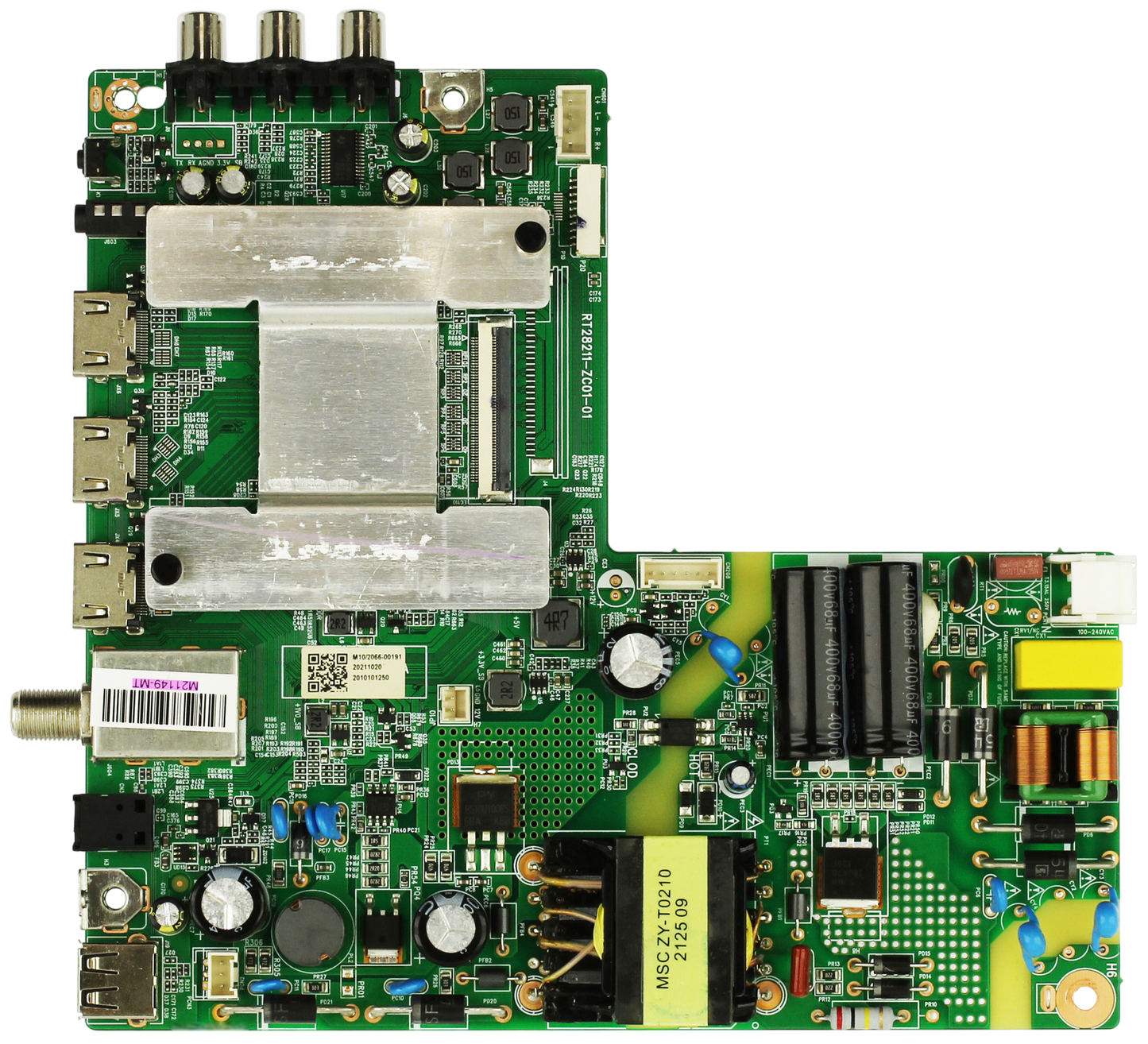 M21149-MT, Onn Main Board / Power Supply Board, RT28211-ZC01-01, 100069992 Otarealm