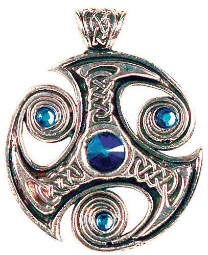 Jewelled Trefot Pendant for Creating Opportunities