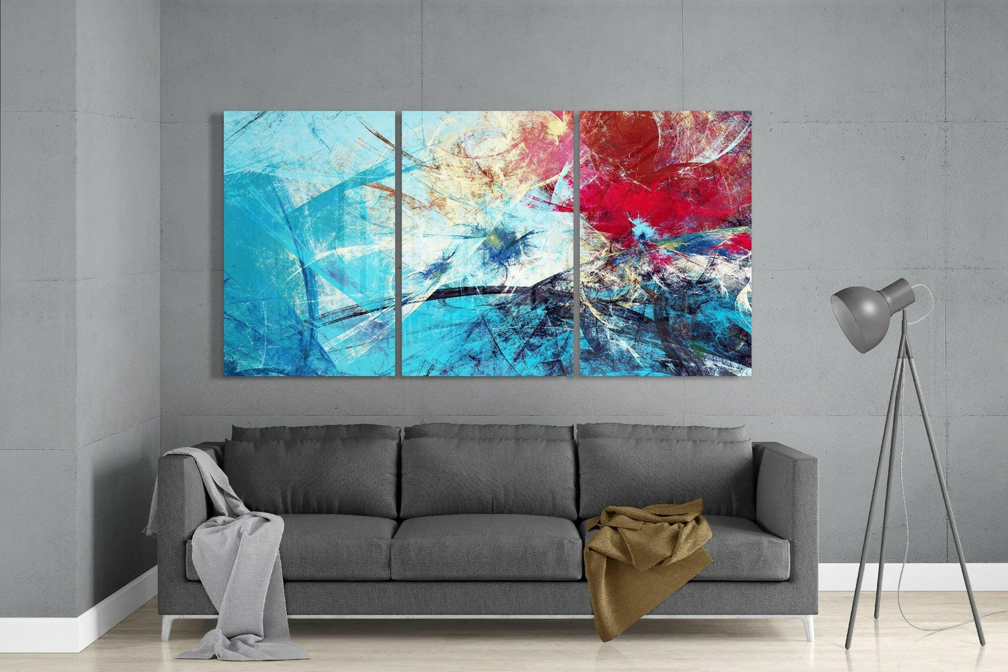 Blue Glass Art