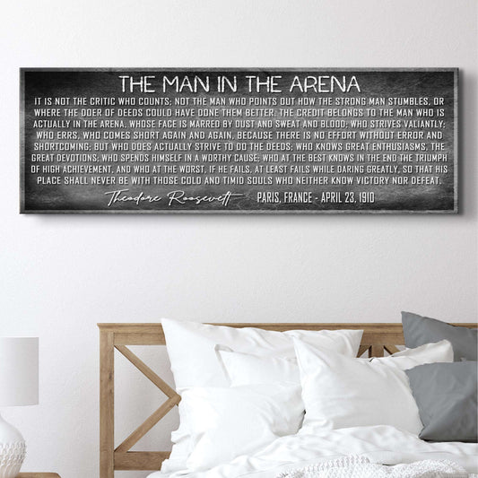 The Man In The Arena Sign VII Otarealm