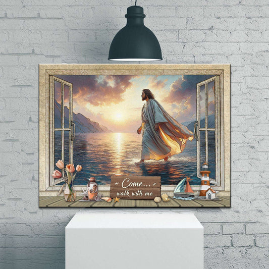 Come Walk With Me Faith Sign II Otarealm