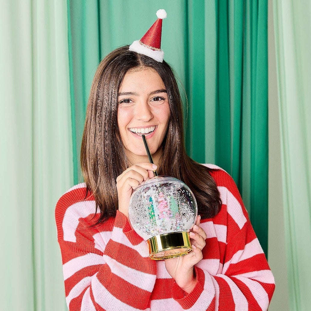 Holiday Snow Globe Sipper (Christmas Cup) Otarealm