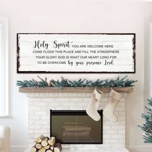 Holy Spirit Rustic Sign Otarealm