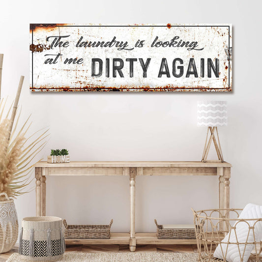 Dirty Laundry Sign Otarealm