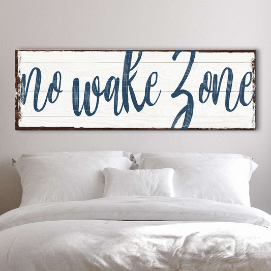 No Wake Zone Sign XV Otarealm